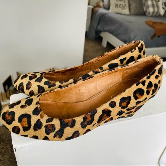 Aldo Cheetah Wedge Heels - Picture 4 of 5